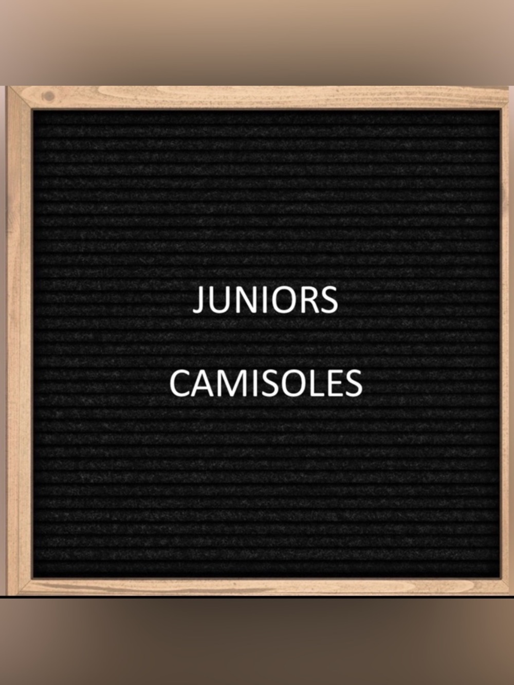 Juniors Camisoles